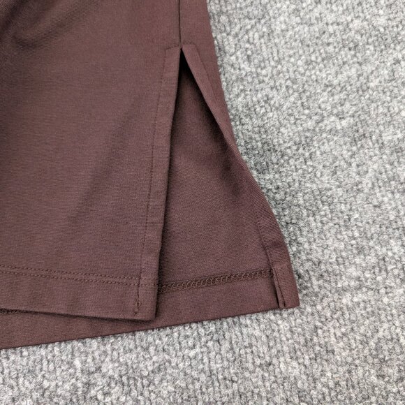 BRYN WALKER‎ Dress S Brown Lagonlook Cowl Neck Kangaroo Pocket Oversize Pullover - Picture 4 of 11